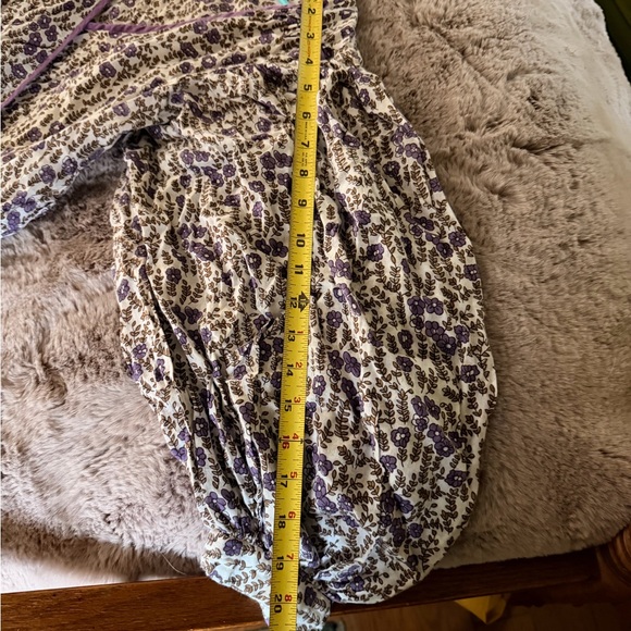 Daughters of India NWOT never worn Purple Floral Maxi Dress - Picture 9 of 10